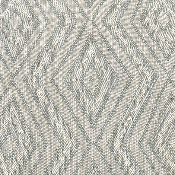 Fabric Upholstery Drapery Tapestry Light Blue Seamless Diamond Pattern 55”x 3yd - Picture 1 of 5